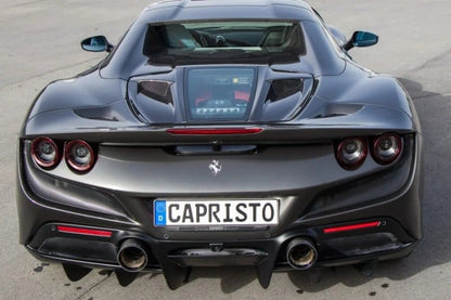 Capristo Carbon & Glass Bonnet for F142MFL Ferrari F8 Spider