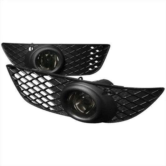 Spec-D H11 Fog Lights Kit (Chrome Housing/Smoked Lens (08-12 Mitsubishi Lancer | AWD/FWD)