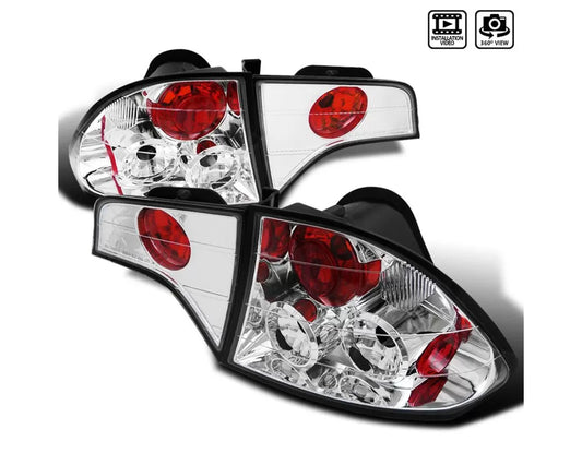 tail lights  Spec-D Taillights (Chrome Housing/Clear Lens (06-11 Honda Civic | FWD)