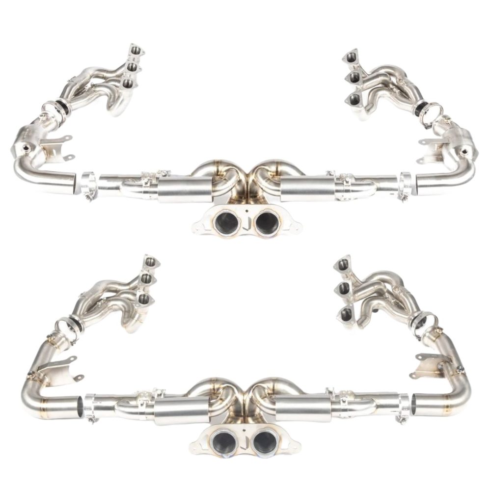 JCR Valved Superlight Race Exhaust System & Manifold Assembly for 992 Porsche 911 GT3, GT3 RS, GT3 Touring, and S/T $26,568.00 – $27,068.00