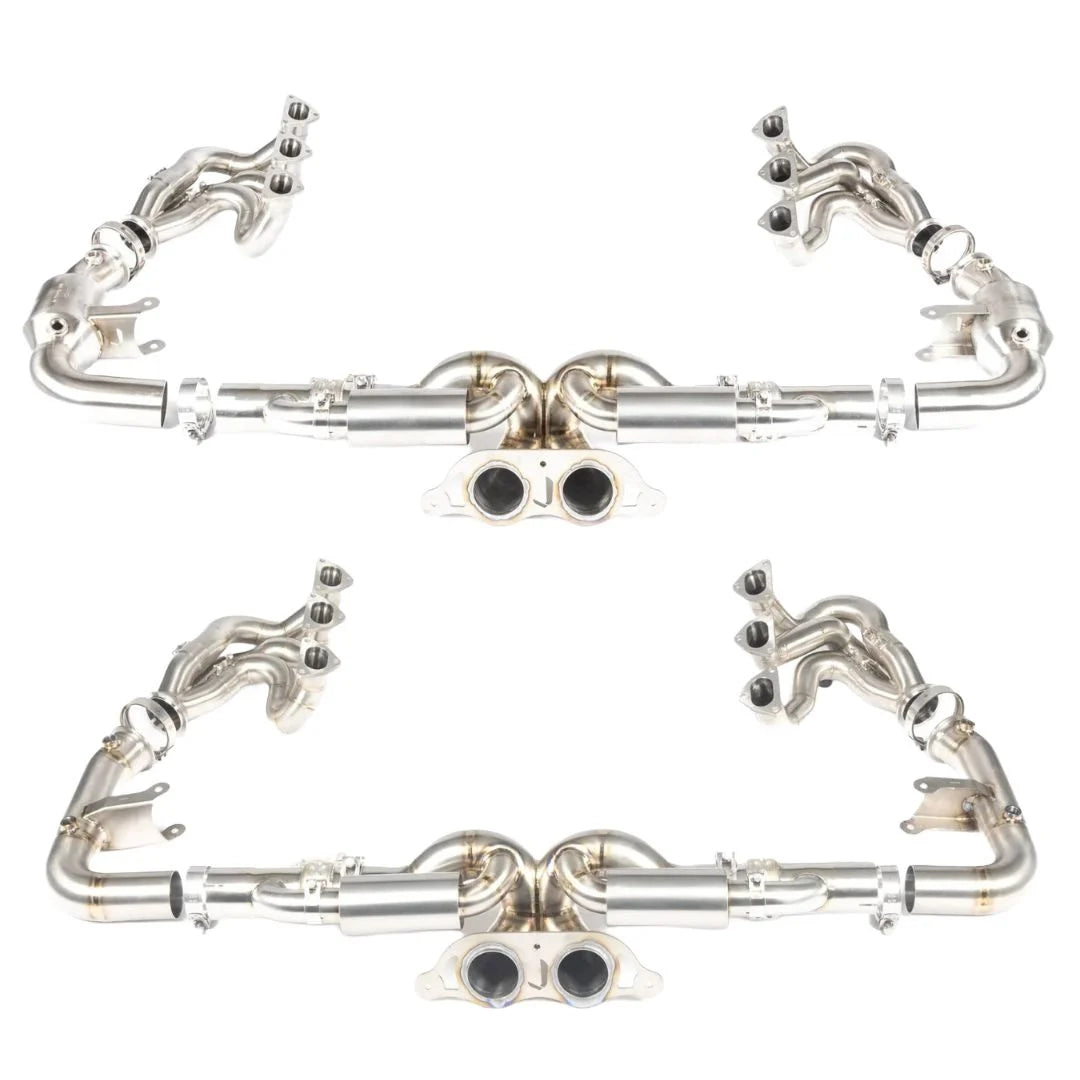 JCR Valved Superlight Race Exhaust System & Manifold Assembly for 992 Porsche 911 GT3, GT3 RS, GT3 Touring, and S/T $26,568.00 – $27,068.00