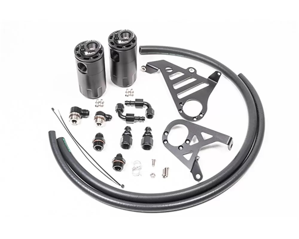 Radium Engineering Fluid Lock Dual Catch Can Kit Ford Focus Rs 2016-2018