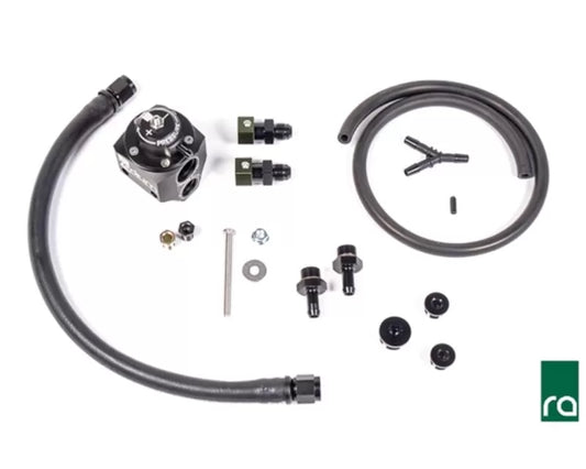 Radium Engineering Fuel Pressure Gauge w/ 8AN ORB Adapter Subaru WRX STI 08-17