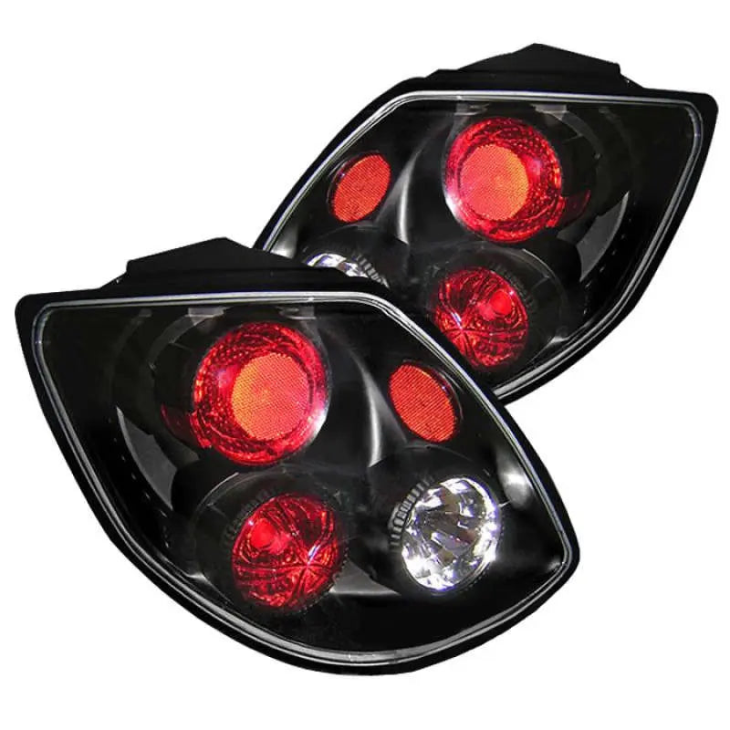 Spyder Euro Style Tail Lights (Black) | 03-05 Toyota Matrix