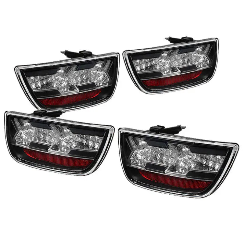 Spyder LED Tail Lights (Black) | 10-13 Chevy Camaro