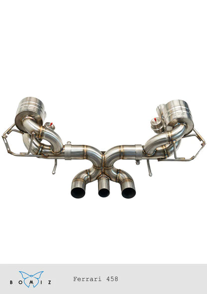 Ferrari 458 Italia Spider Valved Catback Exhaust