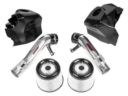 Stillen '07-'09 350Z Gen 2 Long Tube Dual Intake Kit - Dry Filter
