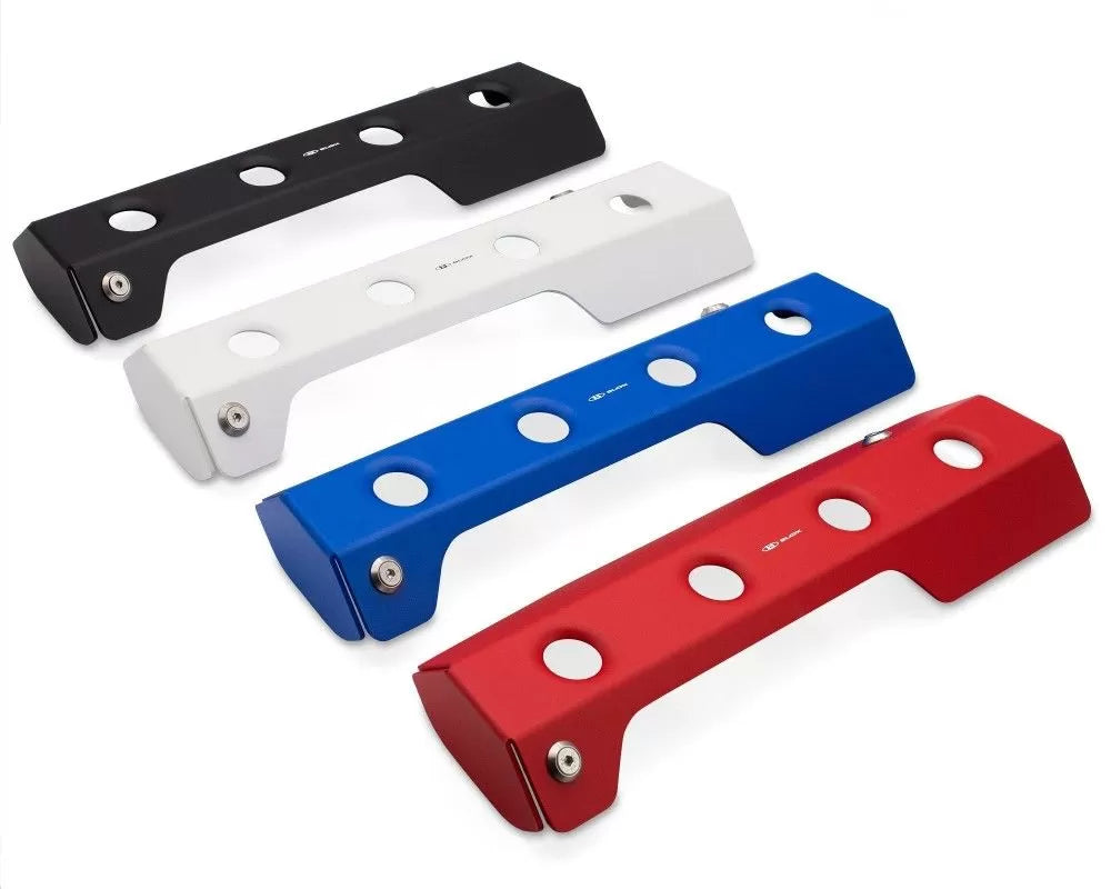 Blox Racing White Valve / Engine Pulley Cover Subaru WRX FA20DIT