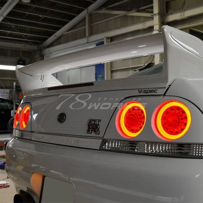 78WORKS R33 Skyline LED Tail Light Unit V2 (Red) - 2 Door Model
