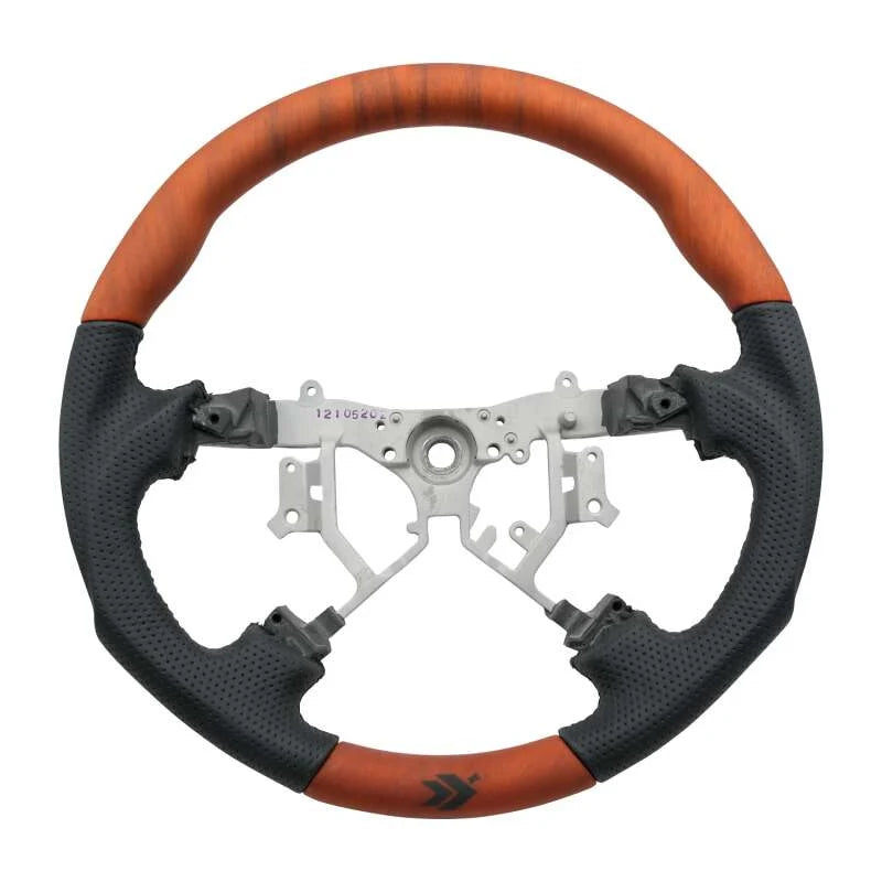 NRG 12-23 Toyota Tacoma OEM Plus Steering Wheel - Koa Wood Finish