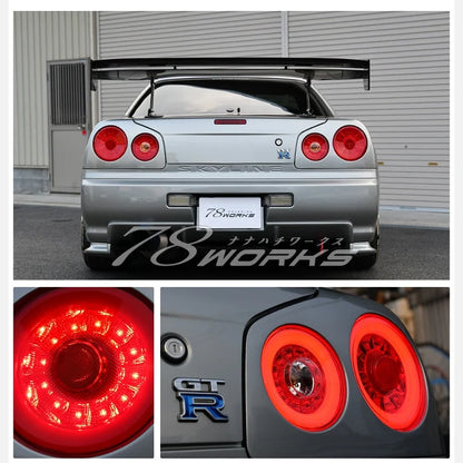 78WORKS R34 Skyline LED Tail Light Unit V2 - 2 Door Models