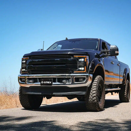 AlphaRex MKII NOVA-Series LED Projector Alpha-Black Headlights for P558 Ford Super Duty