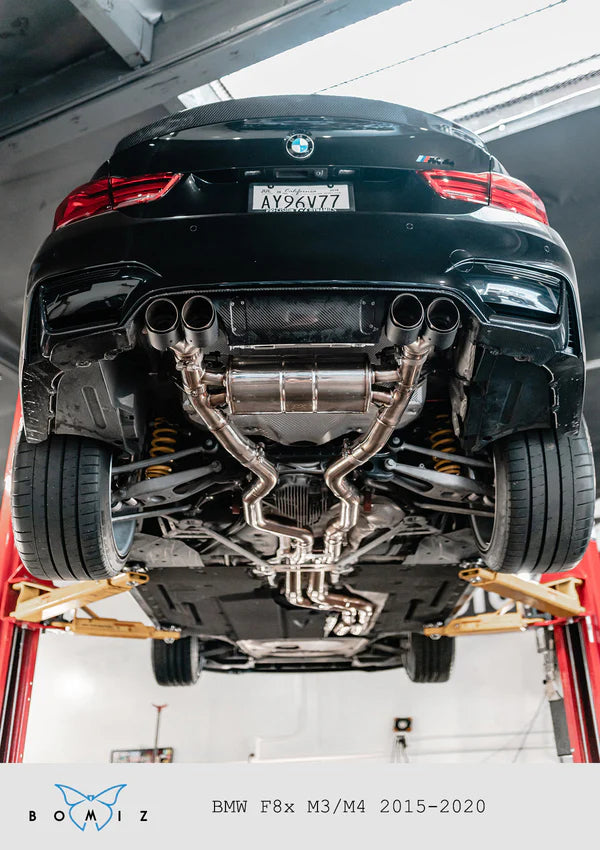 BMW F8x M3 M4 S55 Valved Catback Exhaust