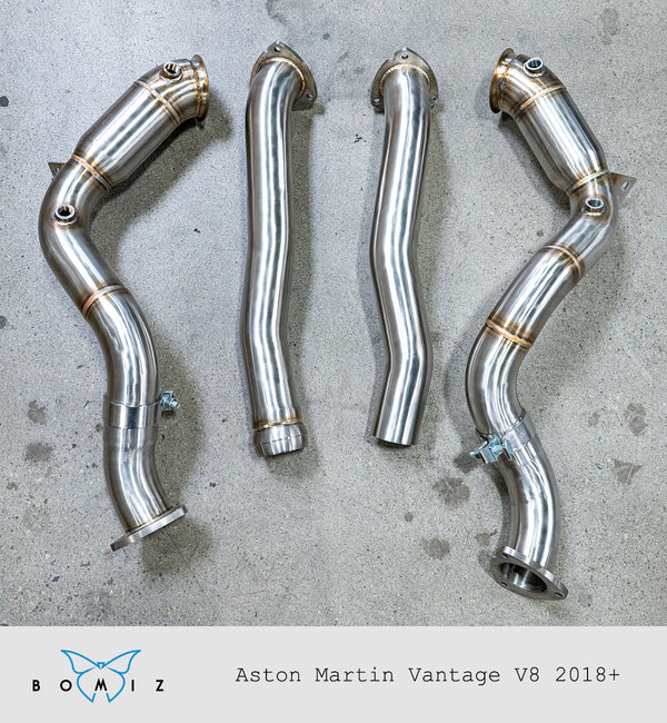 Aston Martin V8 Downpipes M177