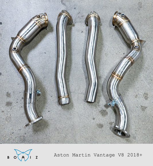 Aston Martin V8 Downpipes M177
