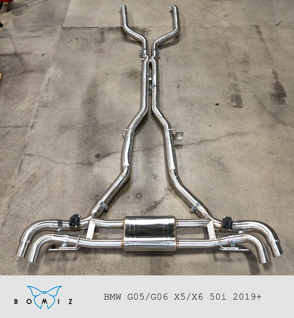 BMW G06 X6 50i Valved Exhaust System