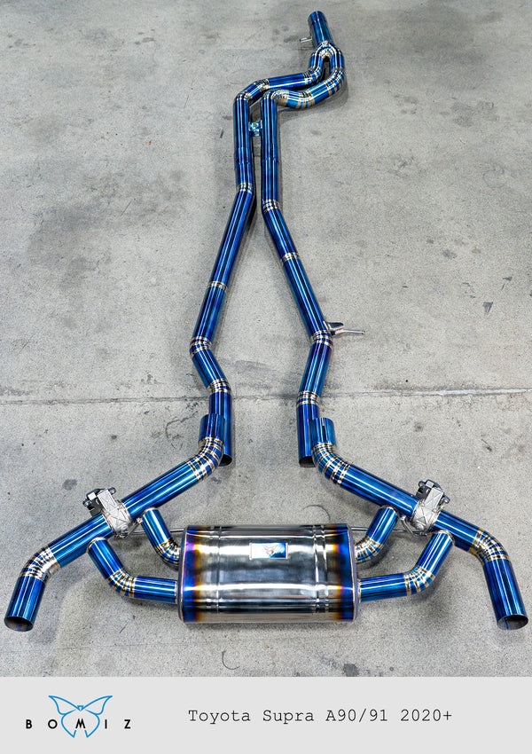 Toyota A90 Supra Titanium Valved Exhaust System