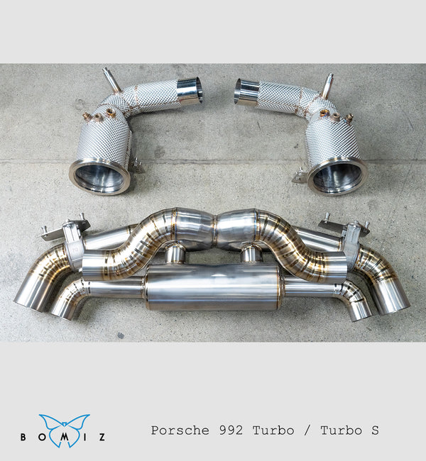 Porsche 992 Turbo/Turbo S Titanium Valved Catback