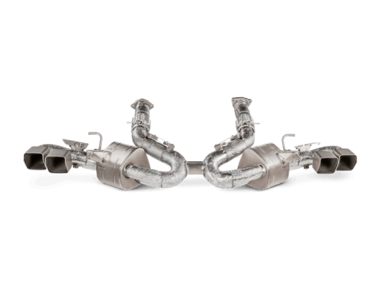 Akrapovic 2020+ Chevrolet Corvette C8 Slip-On Line (Titanium) Regular price $11,797.99