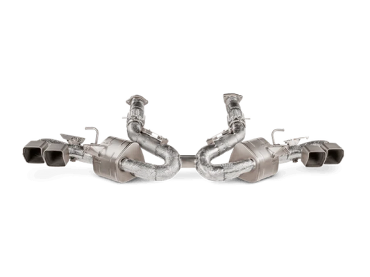 Akrapovic 2020+ Chevrolet Corvette C8 Slip-On Line (Titanium) Regular price $11,797.99