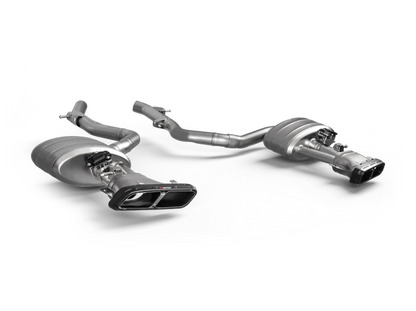 Akrapovic 24-26 Mercedes Benz CLE 53 4MATIC / Cabriolet (C236 / A236) Titanium Slip On Exhaust
