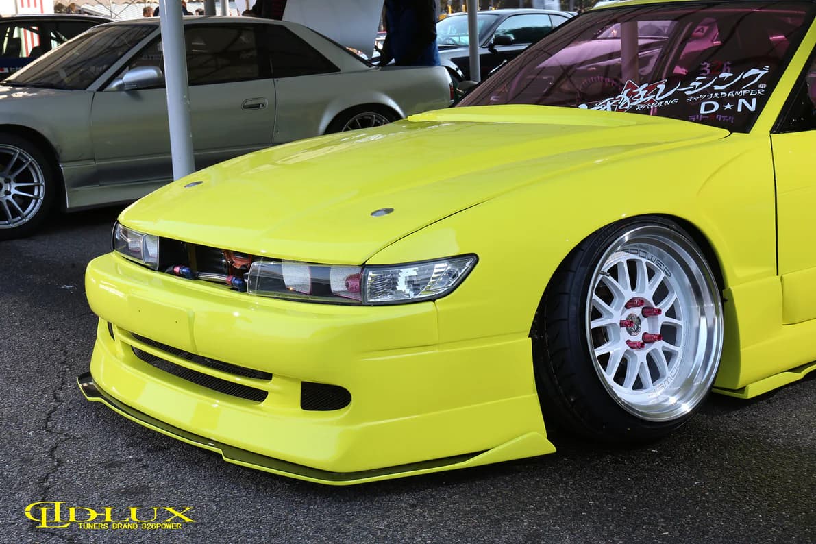326 Power D-LUX 3P Aero Set (FRP) for Nissan Silvia S13 Coupe 1989-1994