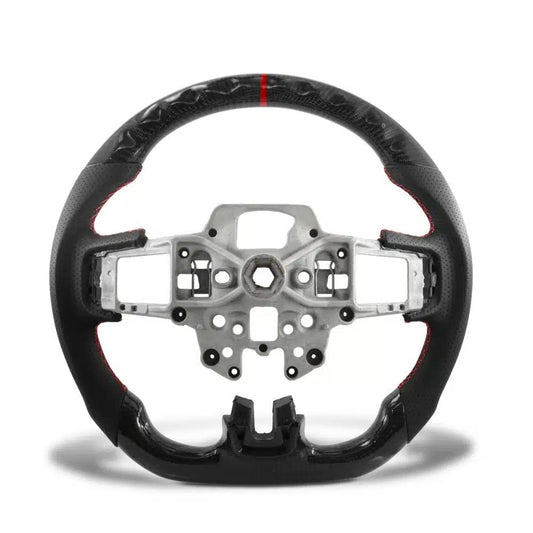 Auto Addict Carbon Steering Wheel Core for S550 Ford Mustang Bullitt, EcoBoost, GT, Shelby Models, and V6
