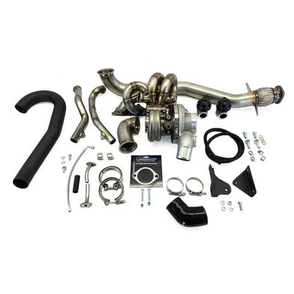 Extreme Turbo Systems No Intake No Turbocharger PTE Standard T4 Twin Scroll Turbo Kit Mitsubishi Evolution 8 | 9 2003-2006