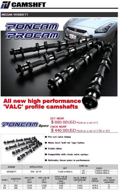 Tomei PONCAM 258/266