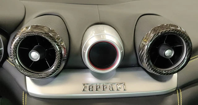 Ferrari California, California T, 599 GTB GTO, 360 Modena, F430 AC A/C VENT COVER KITS $189.99 to $239.99