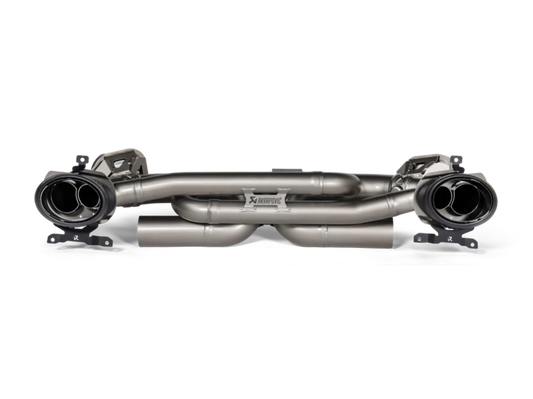 Akrapovic Porsche 911 Carrera /S/4/4S/GTS/Cabriolet/Targa/Dakar (992) Slip-On Line Titanium Exhaust