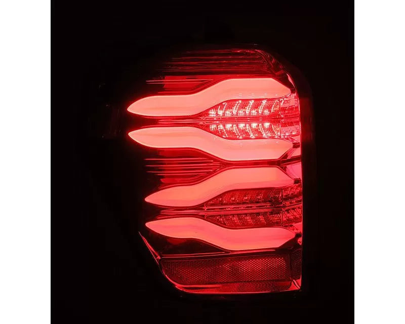 Alpharex PRO-Series Red Smoke LED Tail Lights (10-23 Toyota 4Runner | 4WD/RWD)