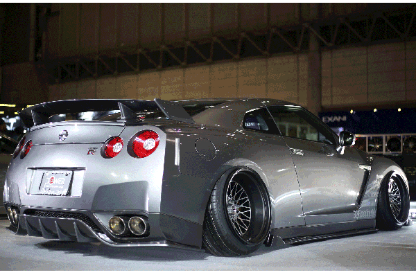 326 Power 3D Star 3P Aero Set (FRP) for Nissan GT-R (R35) 2007-2010