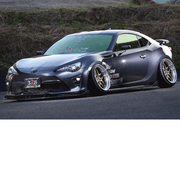 326 Power 3D Star 3P Aero Set (FRP) for Toyota 86 (ZN6) 2017-2021