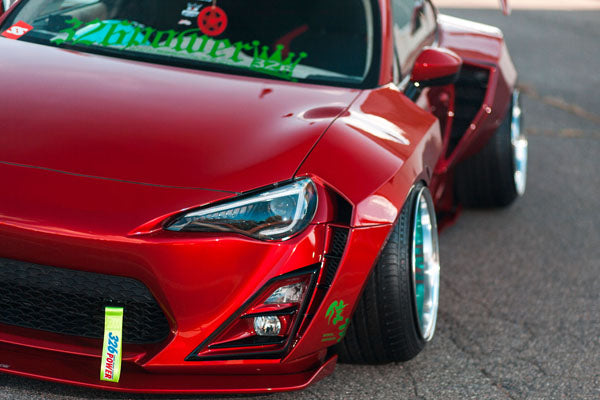 326 Power Gachabari Wide Fender Kit (FRP) for Scion FR-S & Toyota GT86 (ZN6) 2013-2020