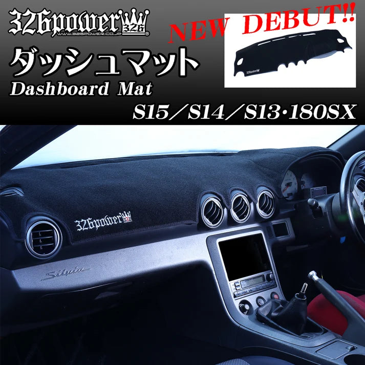326POWER Dash Mat - Silvia S14