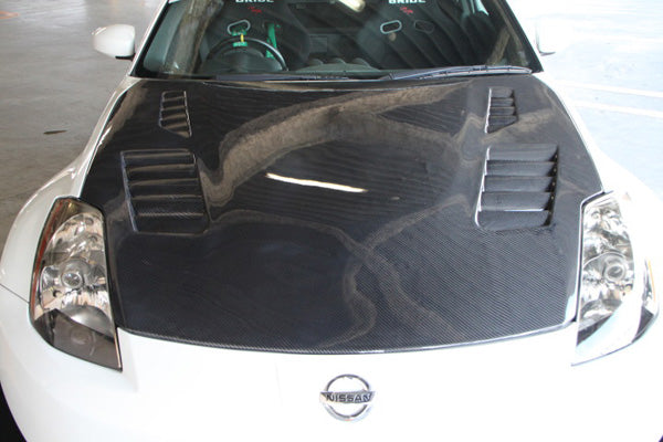 Garage Mak Aero Hood (FRP) for Nissan 350Z (Z33)