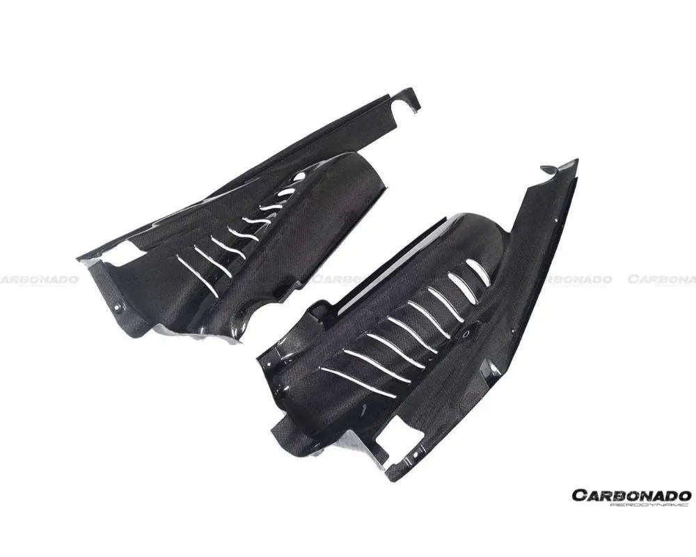 Carbonado 1X1DRYCF Engine Bay Panels w/ Heat Protection Ferrari 488 GTB | Pista | F8 2015-2023