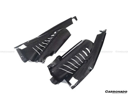 Carbonado 1X1DRYCF Engine Bay Panels w/ Heat Protection Ferrari 488 GTB | Pista | F8 2015-2023