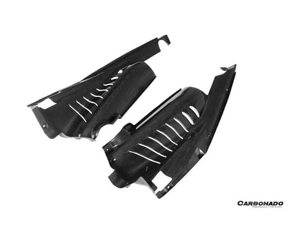 Carbonado 1X1DRYCF Engine Bay Panels w/ Heat Protection Ferrari 488 GTB | Pista | F8 2015-2023