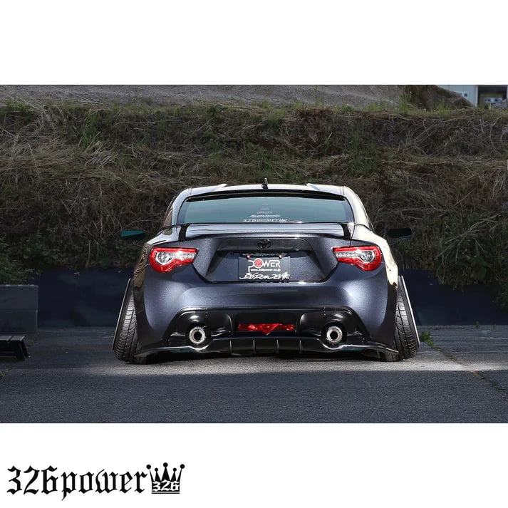 326POWER 3D☆STAR Rear Wing To suit Toyota GT86 (ZN6) and Subaru BRZ (ZC6)