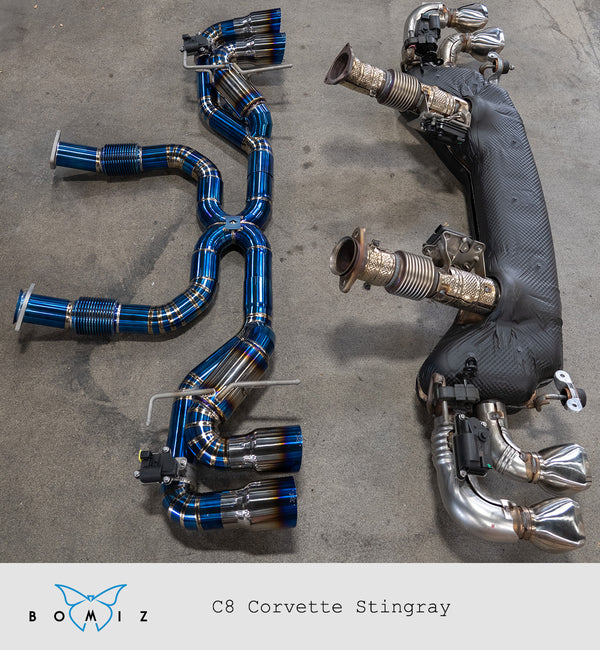 Chevrolet C8 Corvette Titanium Valved Exhaust