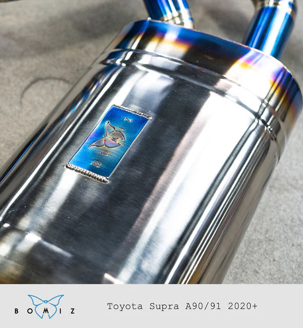 Toyota A90 Supra Titanium Valved Exhaust System