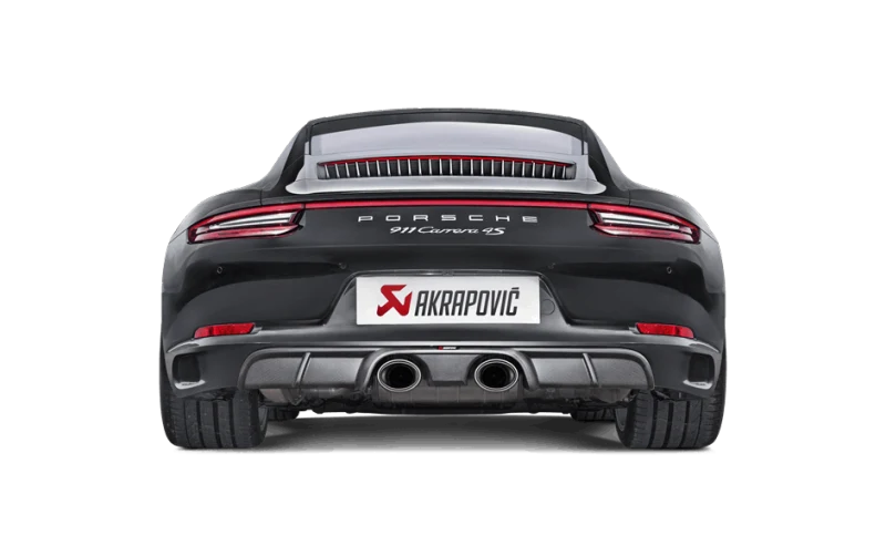 Akrapovic 16-17 Porsche 911 Carrera S/4/4S/GTS (991.2) Rear Carbon Fiber Diffuser - Matte