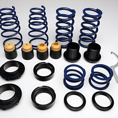 TECHART Adjustable Suspension Spring Kit for 992 Porsche 911 Carrera, GT3 and Turbo