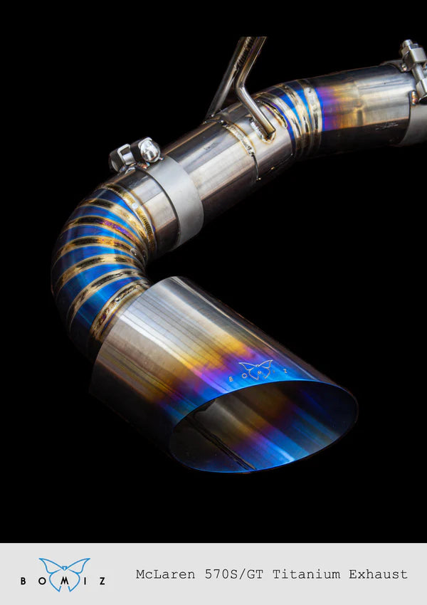 McLaren 570S 570GT Full Titanium Catback Exhaust