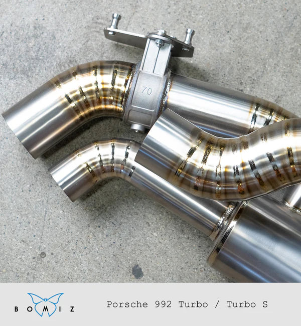 Porsche 992 Turbo/Turbo S Titanium Valved Catback