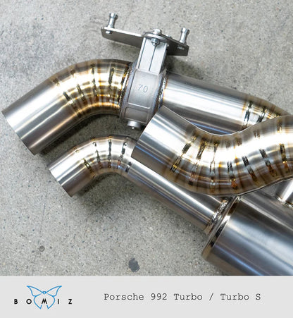 Porsche 992 Turbo/Turbo S Titanium Valved Catback