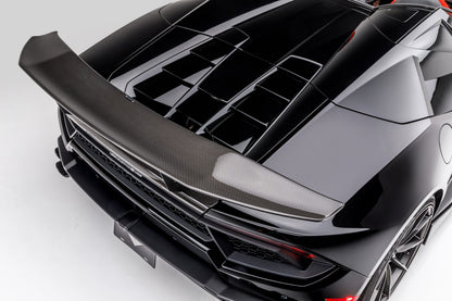 Vorsteiner Mondiale Edizione Carbon Fiber Aero Wing Blade w/ Aluminum Uprights – Lamborghini Huracan
