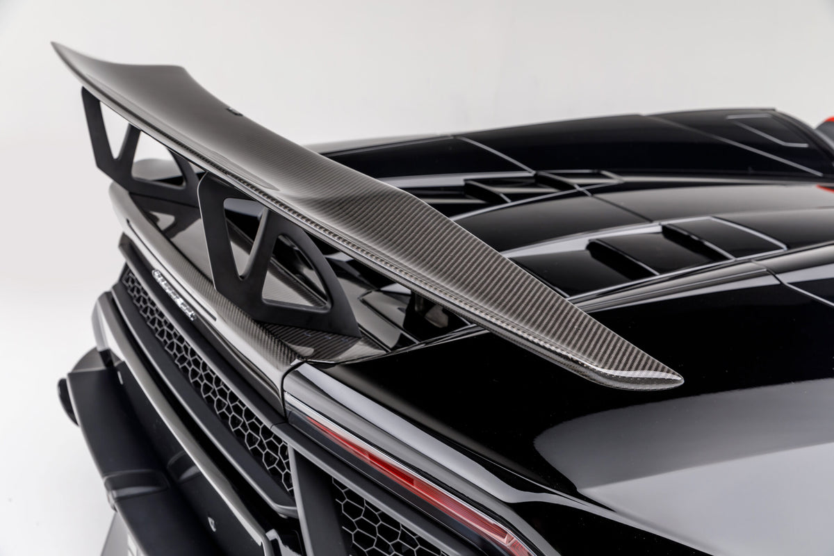 Vorsteiner Mondiale Edizione Carbon Fiber Aero Wing Blade w/ Aluminum Uprights – Lamborghini Huracan